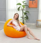 Inflatable Deck Chair With Pump Lounger Sofa For Indoor Living Room Bedro.... Fixed Price $28.00.