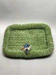Furhaven Nap Pet Bed Dog Cat Padded Bolster Medium 21 X 30 Green Ultra Plush. Fixed Price $15.99.