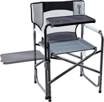 Portal Folding Director Chair With 2-WAY Rotating Side Table, Heavy Duty 300 .... Fixed Price $92.43.