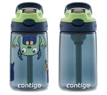 Contigo Aubrey Kids Water Bottle 14OZ 2PACK Blueberry Monsters Spill Proof Straw. Fixed Price $14.99.