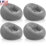 Inflatable Bean Bag Chair Portable Soft Lounge Sofa Indoor Outdoor Relaxation Us. Fixed Price $121.15.