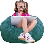 Classic Bean Bag Chair, With Faux Rabbit Fur Cover For Teens And Kids, Memory.... Fixed Price $45.99.
