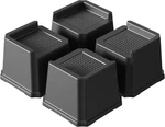 Bed Risers 3 Inch Heavy Duty 4 Pack L-shaped Furniture Elevators. Fixed Price $21.27.