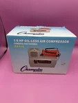 Champion Sports 1/8 Oil-less Air Compressor 60 Psi Open Box. Fixed Price $79.98.