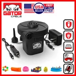 Electric Air Pump Inflator For Pool Boat Mattress Bed Inflatables Car Portable. Fixed Price $11.99.