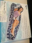 Aqua Deluxe Comfort Pool Lounge With Integrated Head And Footrests, Teal. Fixed Price $25.99.