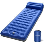 Sleeping Pad Ultralight Inflatable 6 Thick Pillow Foot Pump Blue Single Ogery. Fixed Price $74.99.