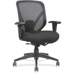 Lorell LLR20017 Mid-back Chair Black Fabric 250 Lb Capacity. Fixed Price $575.32.