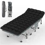 Camping Cot, Folding Bed For Adults Sleeping 1200D Double Layer Oxfo. Fixed Price $94.93.