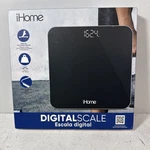 Ihome Digital Bath Scale High Precision Weight Measurement Up To 397 Lbs New. Fixed Price $9.95.