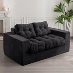 Maxyoyo Bean Bag Chair For Adults, Upholstered Floor Sofa With Armrests, Love.... Fixed Price $222.14.