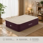 Bestway Maroon Tritech Queen Airbed 20" With Integrated Ac Pump. Fixed Price $60.00.
