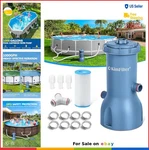 Above Ground Pool Filter Pump 1000 Gph Cartridge System Hydroaeration. Fixed Price $116.97.