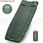 Compact Self-inflating Sleeping Pad With Pillow For Backpacking & Tent Camping. Fixed Price $26.89.