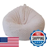 Huamengoo Soft Bean Bag Chair Cover No Filler Sofa Storage. Fixed Price $52.66.