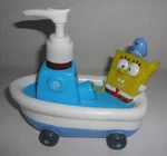 Rare Vintage Spongebob Tugboat Soap Lotion Dispenser 2002 Viacom Pump Works. Fixed Price $24.99.
