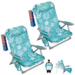 Beach Chair Reclining Adjustable Lay Flat 400 Lb 2 Pack Wejoy Bc Heavy Duty. Fixed Price $209.99.