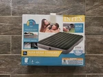 Intex Queen Downy Airbed Kit With Hand Held Battery Pump Nib. Fixed Price $26.00.