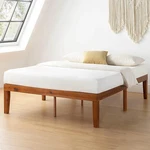 Mellow Naturalista Classic 16 Inch Solid Platform Bed With Wooden Slats,. Fixed Price $303.70.