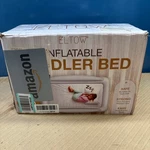 Eltow E624 Portable + Inflatable Toddler Bed With Air Pump 63" X 40". Fixed Price $22.49.