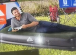 Ozark Trail 14" Air Mattress With & Out Pump, Twin. Fixed Price $37.84.