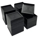 Jonhwi Bed Risers, Furniture 4 Inch, Heavy Duty Raise Blocks For C.... Fixed Price $41.68.
