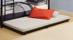 Walker Edison Twin Roll-out Trundle Bed Frame Powder Coated Steel Black. Fixed Price $52.69.