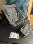 Iclimb Low Ultralight Compact Camping Chair W/ Side Pocket And Carry Bag /IC606. Fixed Price $35.00.