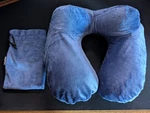 Urophylla Inflatable Travel Nack Pillow For Airplane, Soft 10.5'' 16'', Purple. Fixed Price $12.99.