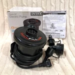 Intex 66619E Portable Quick-fill Electric Air Pump W/ Box 3 Nozzles. Fixed Price $14.68.