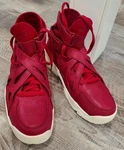Nike Air Unlimited 854318-661 Noble Red Mens 9.5 High Top Strap Sneakers. Fixed Price $85.00.