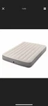 Intex Full Deluxe Dura-beam Single-high Fibertech Mattress Airbed (open Box). Fixed Price $26.40.