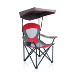 Heavy Duty Canopy Lounge Chair Sunshade Hiking Travel With Cup Holder- Red. Fixed Price $93.98.
