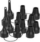 Iokuki 4-PACK Air Pump Nozzles Set, 3 Sizes, Universal Fit For Inflatables, Dura. Fixed Price $8.99.
