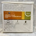 Sleep Number Create Your Perfect Comforter Cover King Sz Duvet W/ 2 Pockets New. Fixed Price $27.96.