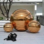 Yescom 3PCS Big Shiny Inflatable Mirror Balls With Electric Air Pump 20"/32"/59". Fixed Price $449.90.