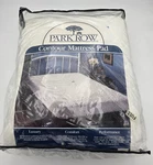 Vintage New Park Row Contour Mattress Pad ( Twin Size ). Fixed Price $50.00.