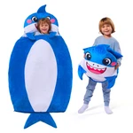 Joiedomi Kids Sleeping Bag Toddler Nap Mat Pillow Blanket 60 X 39 For Ages. Fixed Price $51.45.