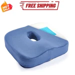 Sharper Image Coccyx Seat Cushion Cooling Gel Memory Foam Extra Large Non-slip. Fixed Price $44.99.