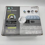 Intex Dura Beam Plus Mid-rise Comfort 14" Twin Air Mattress With Built-in Pump. Fixed Price $46.00.