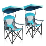 Heavy Duty Canopy Camping Chair, 350 Lbs Capacity Oversized Folding Wit.... Fixed Price $181.63.