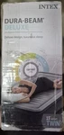 Intex Dura-beam Deluxe Twin Plush Inflatable Mattress 13" Gray Built-in Pump. Fixed Price $35.00.