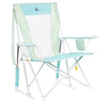 Gci Outdoor Comfort Pro Rocker Camping Chair With Mesh Backrest, Pastel Green. Fixed Price $62.25.
