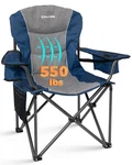 Kingcamp Oversized Camping Chair With Large, 1 Pack-blue/mediumgrey. Fixed Price $130.29.