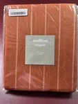 North Shore Linens Throw 100% Acrylic, Pumpkin Spice, Cream STRIPES,50X60,FRINGE. Fixed Price $10.00.