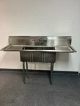 John Boos E3S8-1014-10T15 60" Industrial Sink. Fixed Price $749.99.
