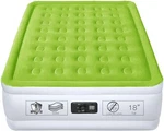 Yening Size Air Mattress With Built Pump Raised Double Full, Green. Fixed Price $85.35.