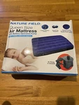 Nature Field Queen Size Air Mattress With Operated Pump 90% New. Fixed Price $18.00.