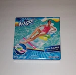 New Inflatable Chair Mat Pool Water Float H2O Go Bestway Kool Lounger. Fixed Price $13.00.