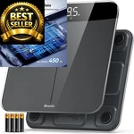 Ovutek Bathroom Scales Digital Weight, Topnotch Quality 11.8*11.8*1 In, Black. Fixed Price $62.69.